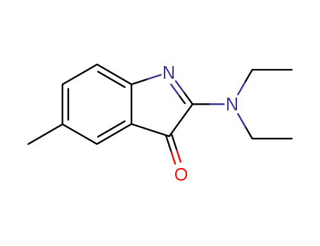 2-Diethylamino-5-methyl-indol-3-on