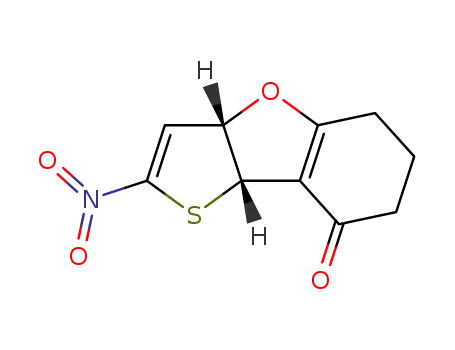 2-Nitro-3a,6,7,8a-tetrahydro-5H-8-oxa-3-thiacyclopentainden-4-one
