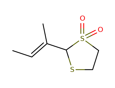 2-(1-methylpropenyl)-1,3-dithiolane 1,1-dioxide