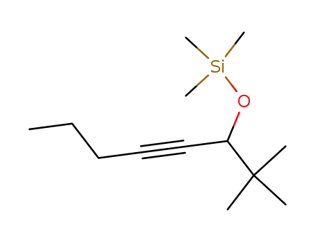 (1-tert-Butyl-hex-2-ynyloxy)-trimethyl-silane