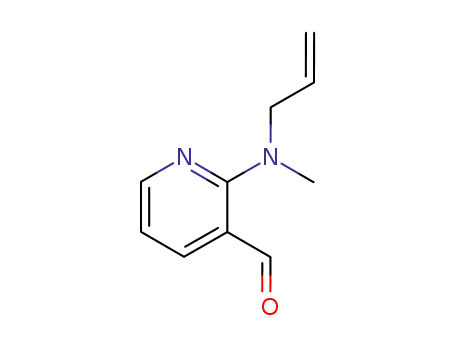 3-formyl-2-(N-methyl)allylaminopyridine