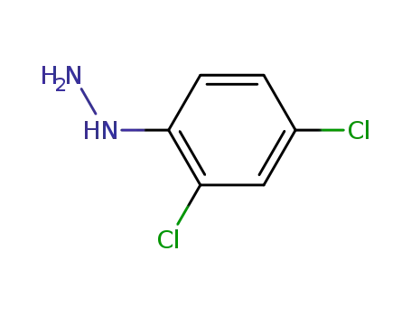Molecular Structure of 13123-92-7 (2,4-Dichlorophenylhydrazine)