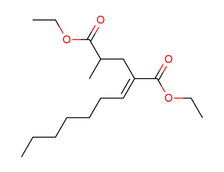 ethyl 4-(ethoxycarbonyl)-2-methyl-5-(E)-undecenoate