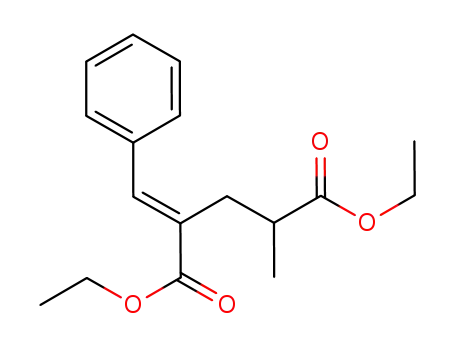 ethyl 4-(ethoxycarbonyl)-2-methyl-5-phenyl-4-(E)-pentenoate