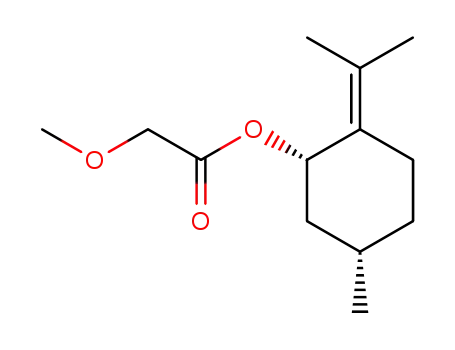 Methoxy-acetic acid (1S,5S)-2-isopropylidene-5-methyl-cyclohexyl ester
