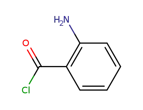 Molecular Structure of 21563-73-5 (Benzoyl chloride, 2-amino- (9CI))