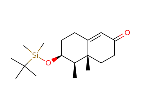 (4aR,5R,6S)-6-tert-butyldimethylsilyloxy-4,4a,5,6,7,8-hexahydro-4a,5-dimethyl-2(3H)-naphthalenone