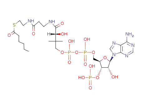 Coenzyme A, S-hexanoate