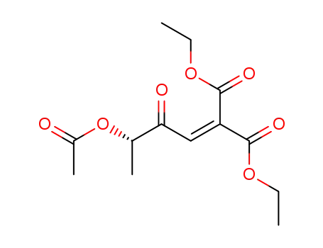 2-((S)-3-Acetoxy-2-oxo-butylidene)-malonic acid diethyl ester