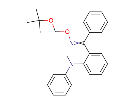 [2-(Methyl-phenyl-amino)-phenyl]-phenyl-methanone O-tert-butoxymethyl-oxime