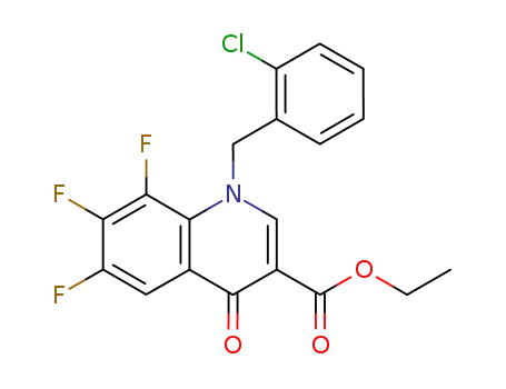 1-(2-Chloro-benzyl)-6,7,8-trifluoro-4-oxo-1,4-dihydro-quinoline-3-carboxylic acid ethyl ester