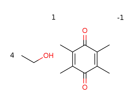 2,3,5,6-Tetramethyl-[1,4]benzoquinone; compound with ethanol