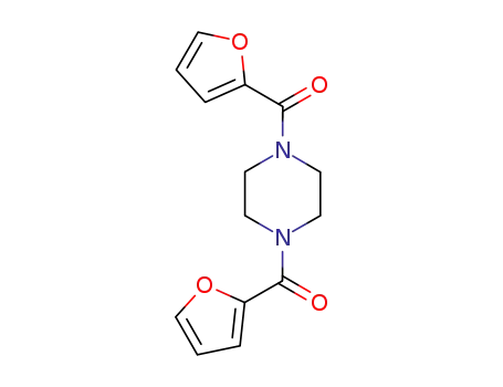 Piperazine, 1,4-bis(2-furanylcarbonyl)- (9CI)