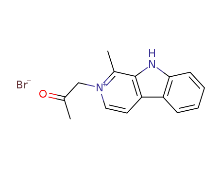 1-methyl-2-acetonyl-β-carbolin-2-ium bromide