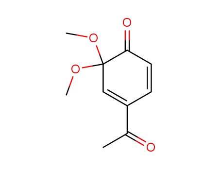 4-acetyl-6,6-dimethoxy-cyclohexa-2,4-dienone