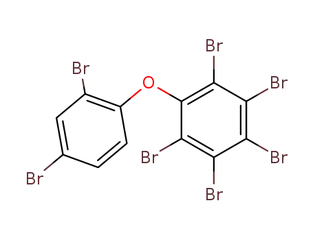 Molecular Structure of 189084-67-1 (2,2',3,4,4',5,6-HEPTABROMODIPHENYL ETHER)