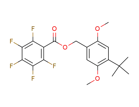 4-tert-butyl-2-dimethoxybenzyl pentafluorobenzoate