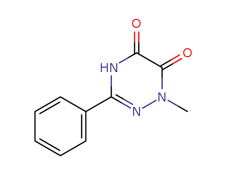 1-methyl-5,6-dioxo-3-phenyl-1,4,5,6-tetrahydro-1,2,4-triazine