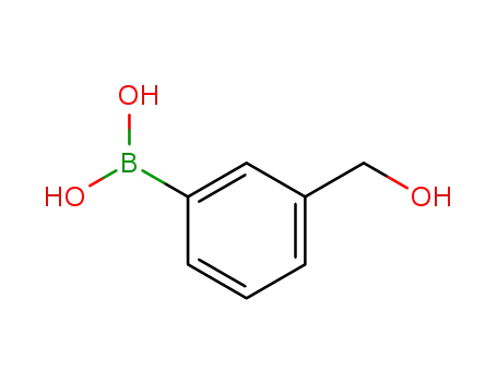 Molecular Structure of 87199-15-3 (3-(Hydroxymethyl)phenylboronic acid)