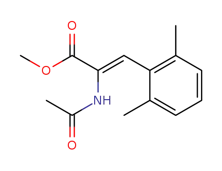 methyl (Z)-2-acetamido-3-(2',6'-dimethylphenyl)-2-propenoate