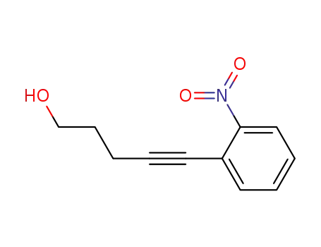 2-(5-hydroxy-1-pentynyl)nitrobenzene