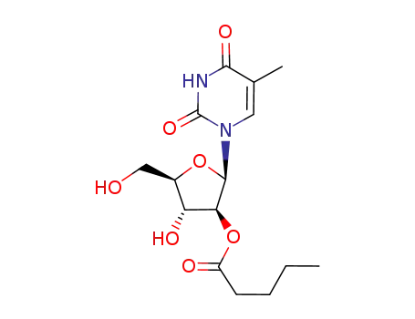 1-(2-O-pentanoyl-β-D-arabinofuranosyl)thymine