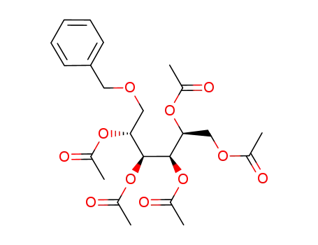 2,3,4,5,6-penta-O-acetyl-1-O-benzyl-D,L-galactitol