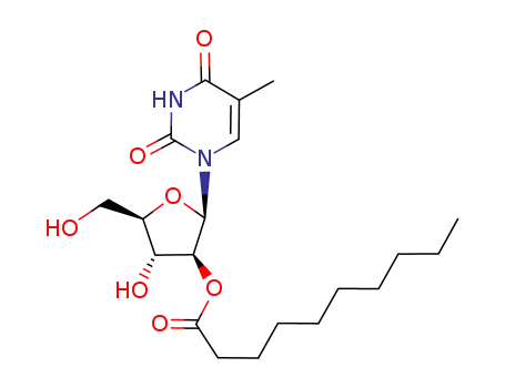 1-(2-O-decanoyl-β-D-arabinofuranosyl)thymine