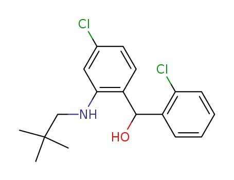 [4-chloro-2-(2,2-dimethyl-propylamino)-phenyl]-(2-chloro-phenyl)-methanol