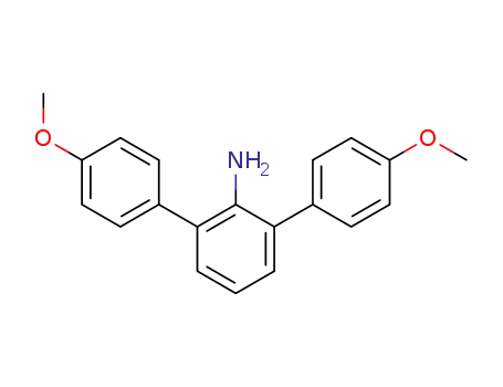 Molecular Structure of 340187-66-8 ([1,1':3',1''-Terphenyl]-2'-amine, 4,4''-dimethoxy-)