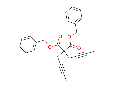4,4-bis(benzyloxycarbonyl)-1,7-dimethylhepta-1,6-diyne