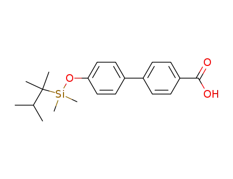 4'-dimethylthexylsilyloxy-biphenyl-4-carboxylic acid