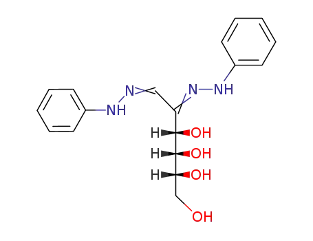 D-ribo-Hexosulose, bis(phenylhydrazone)