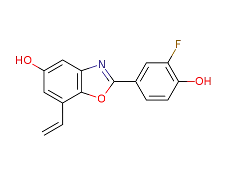 7-ethenyl-2-(3-fluoro-4-hydroxyphenyl)-5-Benzoxazolol