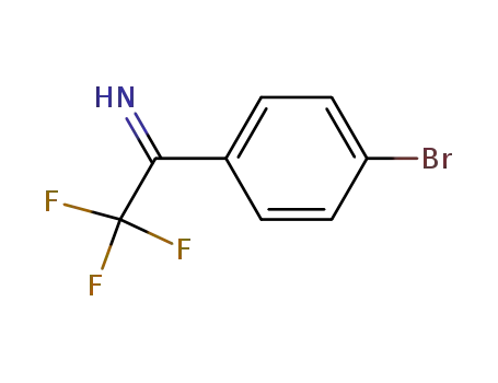 Molecular Structure of 842169-80-6 (Benzenemethanimine, 4-bromo-a-(trifluoromethyl)-)