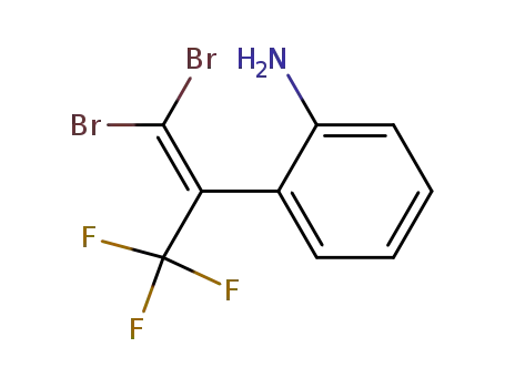 2-(2,2-dibromo-1-(trifluoromethyl)vinyl)-phenylamine