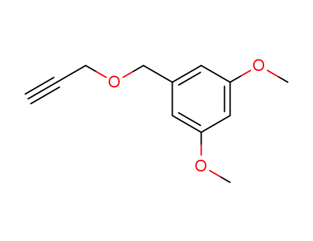 Molecular Structure of 876366-16-4 (Benzene, 1,3-dimethoxy-5-[(2-propynyloxy)methyl]-)