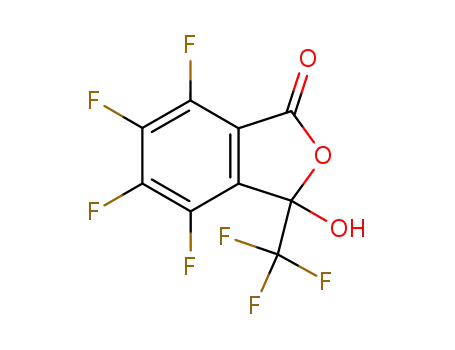 4,5,6,7-tetrafluoro-3-hydroxy-3-trifluoromethyl-2-benzofuran-1-one