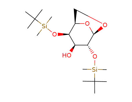2,4-O-bis(t-butyldimethylsilyl)-1,6-anhydro-β-D-galactose