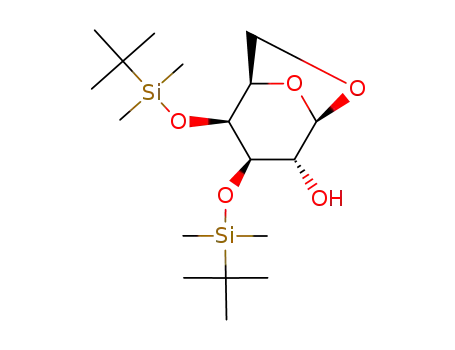 (1R,2S,3R,4R,5R)-2,3-Bis-(tert-butyl-dimethyl-silanyloxy)-6,8-dioxa-bicyclo[3.2.1]octan-4-ol