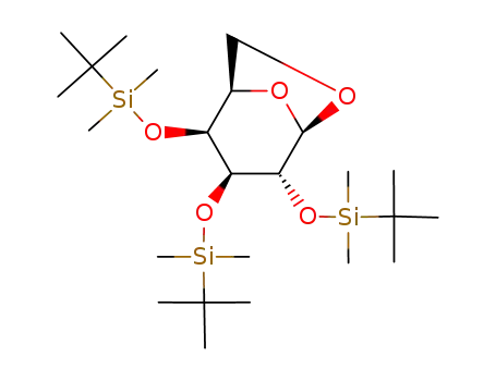 2,3,4-tris(t-butyldimethylsilyl)-1,6-anhydro-β-D-galactose