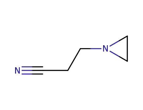 Molecular Structure of 1072-66-8 (n(2-cyanoethyl)ethyleneimine)