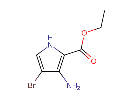 에틸 3-아미노-4-브로모-1H-피롤-2-카르복실레이트
