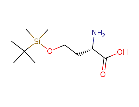 (2S)-amino-4-(tert-butyldimethylsilanyloxy)butanoic acid