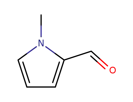 Molecular Structure of 1192-58-1 (N-Methylpyrrole-2-carboxaldehyde)