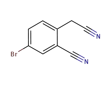 5-bromo-2-(cyanomethyl)benzonitrile