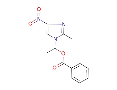 1-(2-methyl-4-nitro-1H-imidazol-1-yl)ethyl benzoate