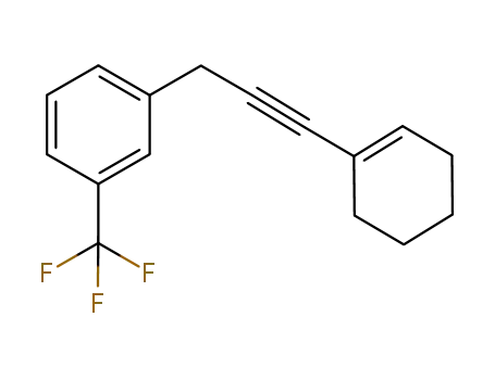 1-(3-cyclohex-1-enylprop-2-ynyl)-3-trifluoromethylbenzene