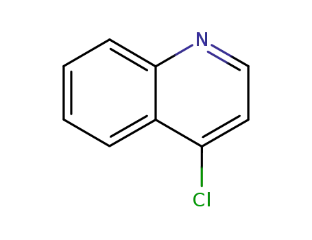 Molecular Structure of 611-35-8 (4-CHLOROQUINOLINE)