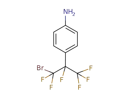 4-[1-[bromo(difluoro)methyl]-1,2,2,2-tetrafluoro-ethyl]aniline